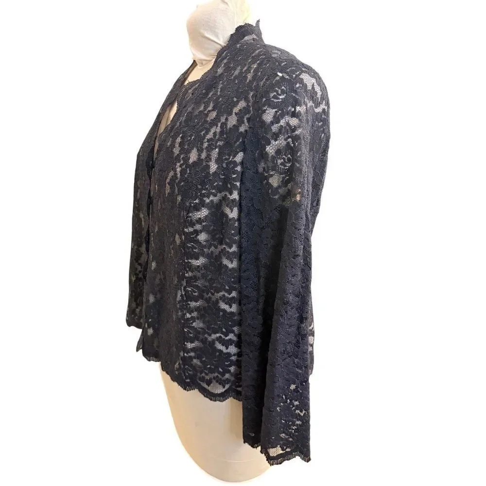 Talbots lace evening